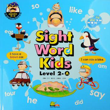 儿童英语启蒙教材Sight Word Kids 1-5级全册PDF+MP3+视频
