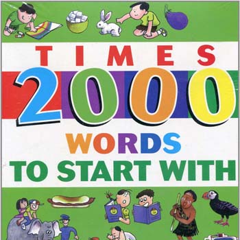 儿童英语必备宝典Times 2000 Words to Start With 图解词典 A+B