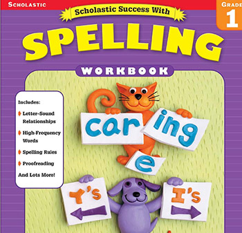 Scholastic Success With Spelling Workbook G1-5学乐必赢练习册
