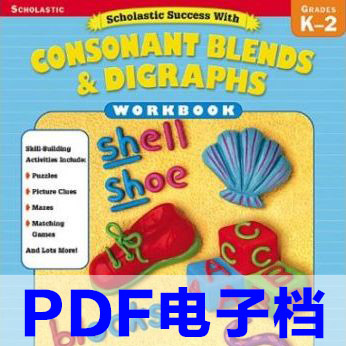 Scholastic Success with Consonant Blends&Digraphs GK-2练习册