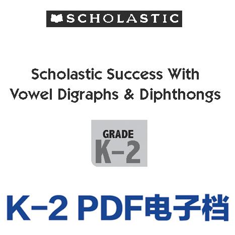 Scholastic Success With Vowel Digrap