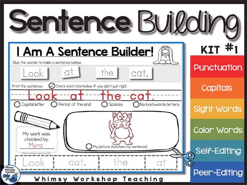 Sentence Building Kits1-3造句练习册原版高清